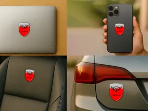 Corvette Autocollants Affaires Sur Mesure Limité Stylé